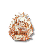 Balance Within Pin - Copper by Rose One Art