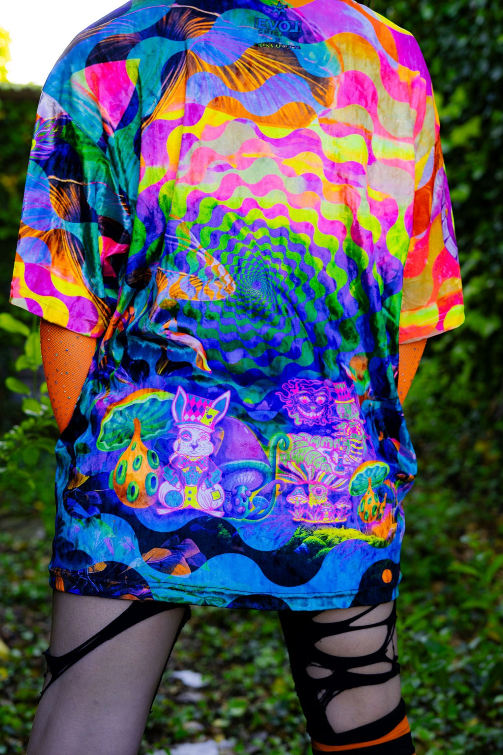 Alice Portal Crushed Velvet T-Shirt