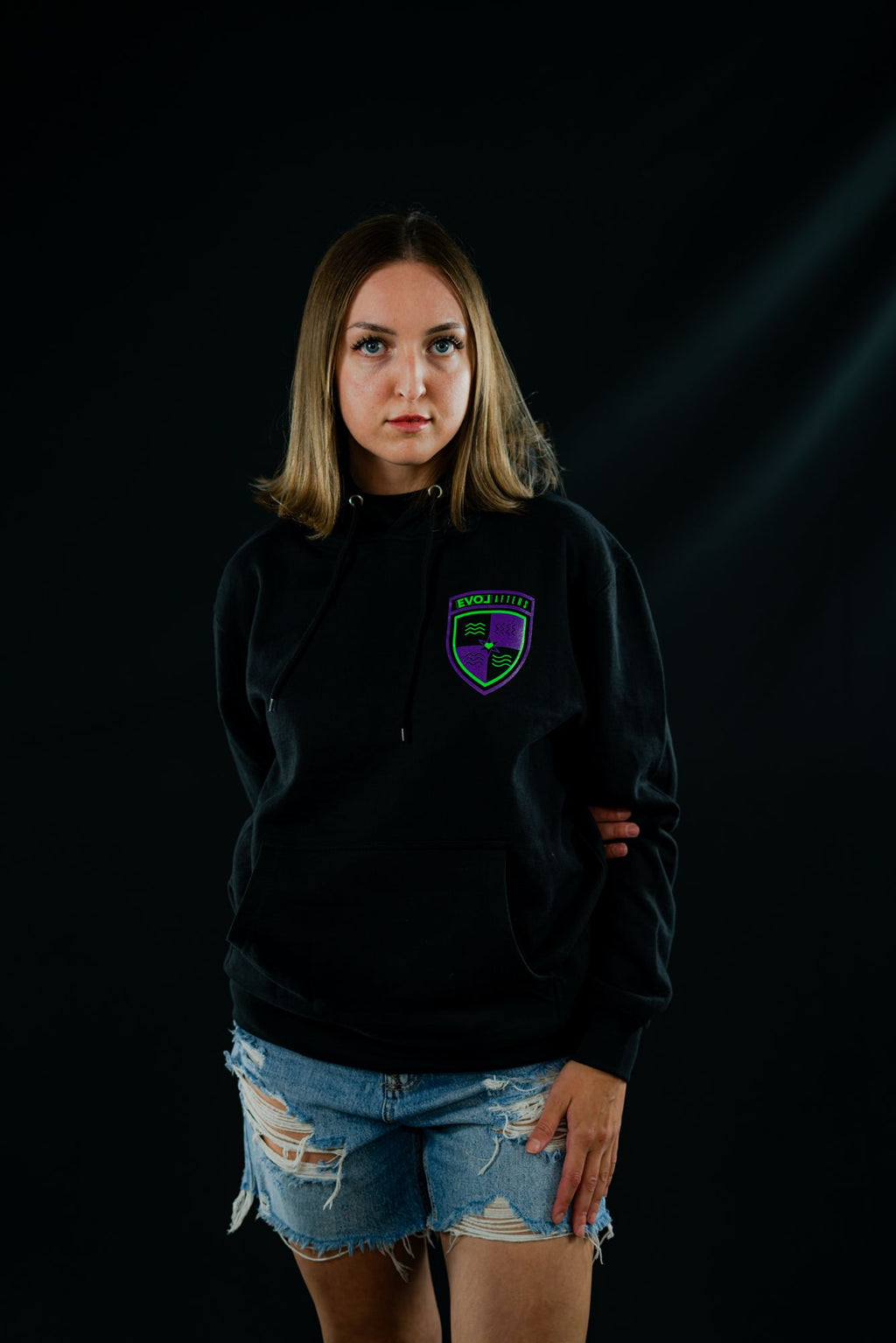 EVOL AFTERS Cotton Pull-Over Hoodie