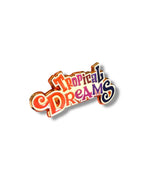 Tropical Dreams Pin - Orange And Purple