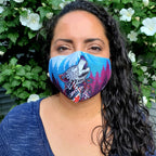 Mystic Wolf Face Mask
