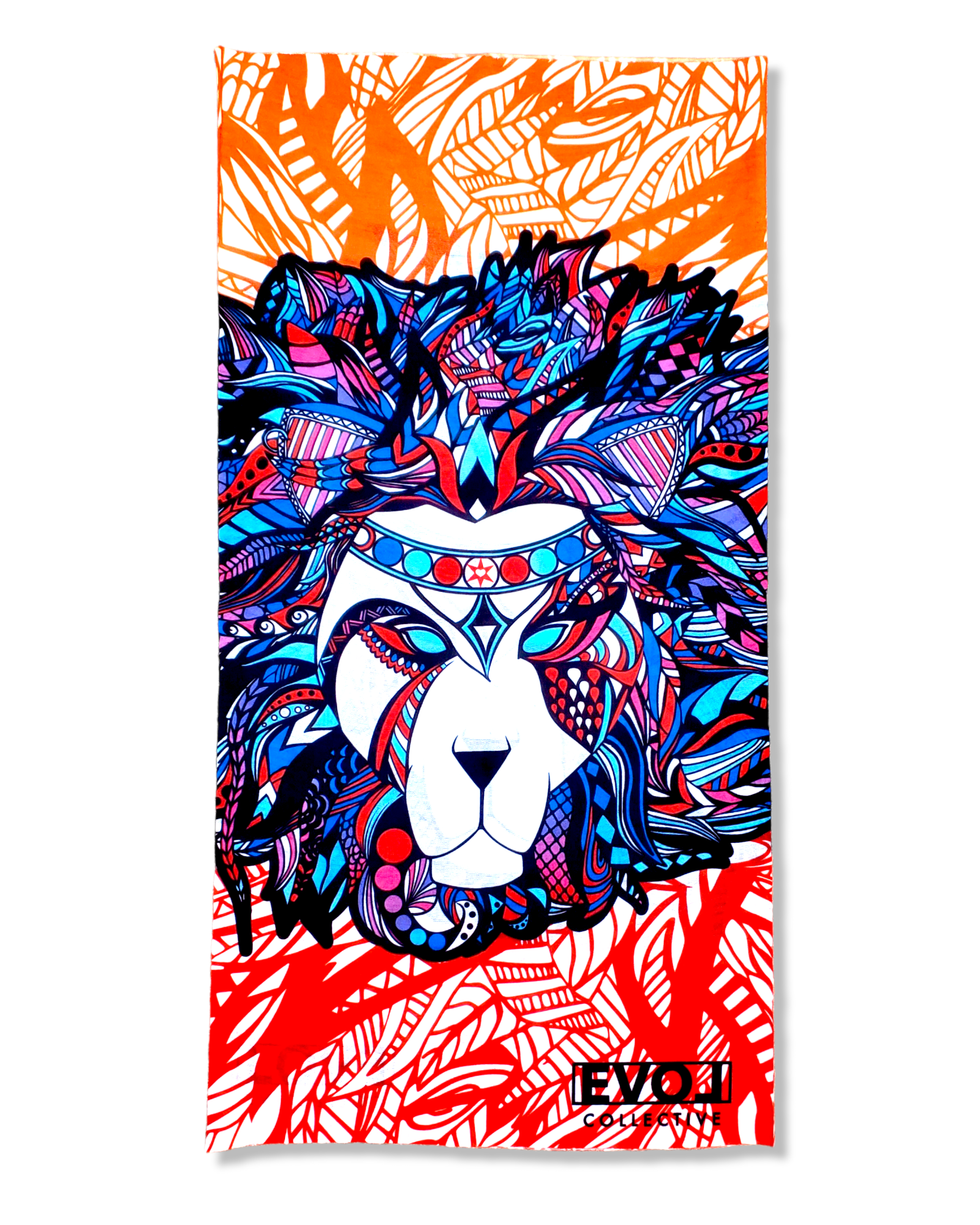 Tribal Lion Gaiter Face Mask
