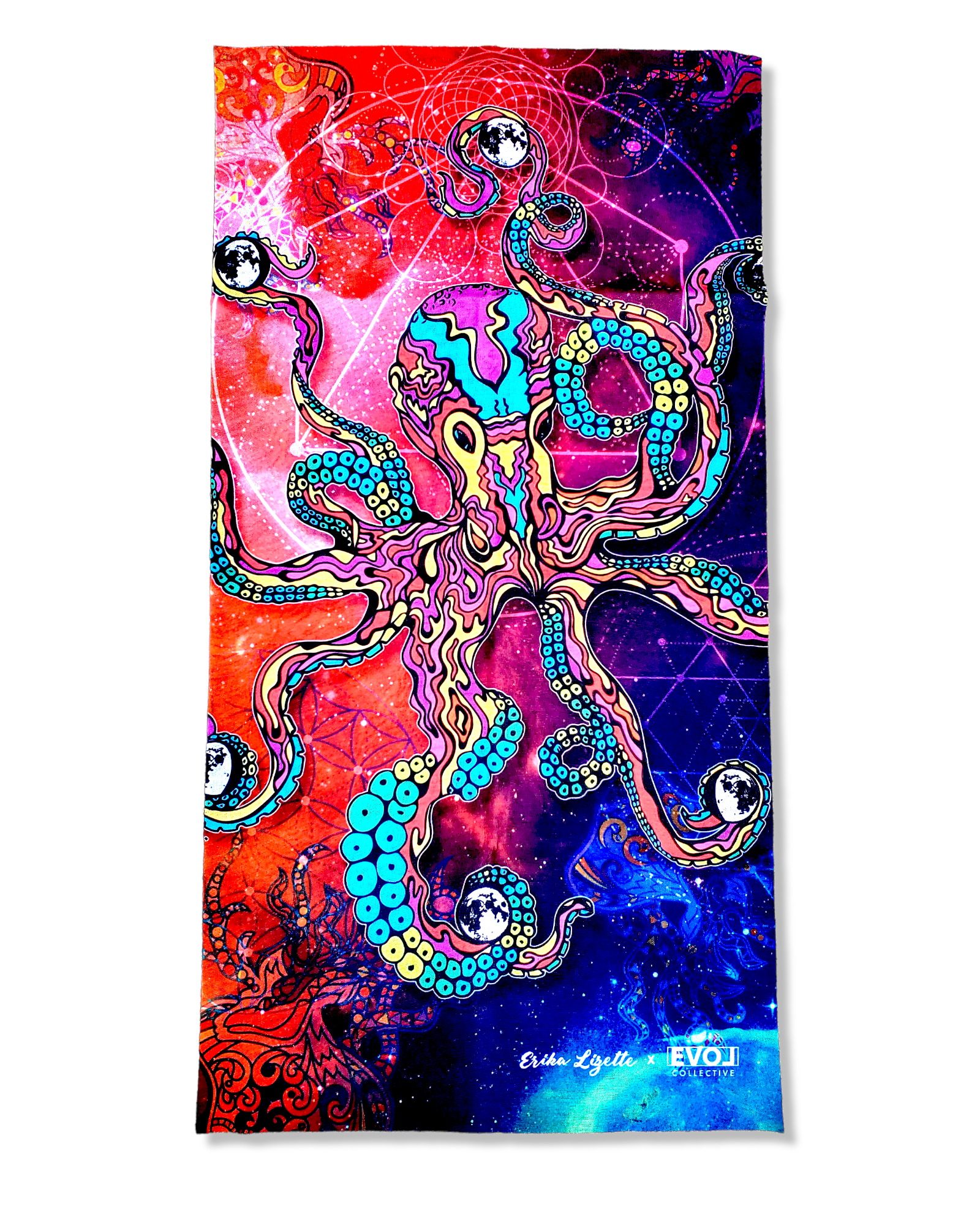 Cosmic Octopus Gaiter Face Mask