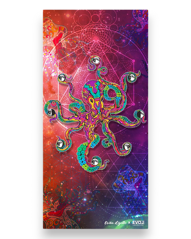 Cosmic Octopus Tapestry