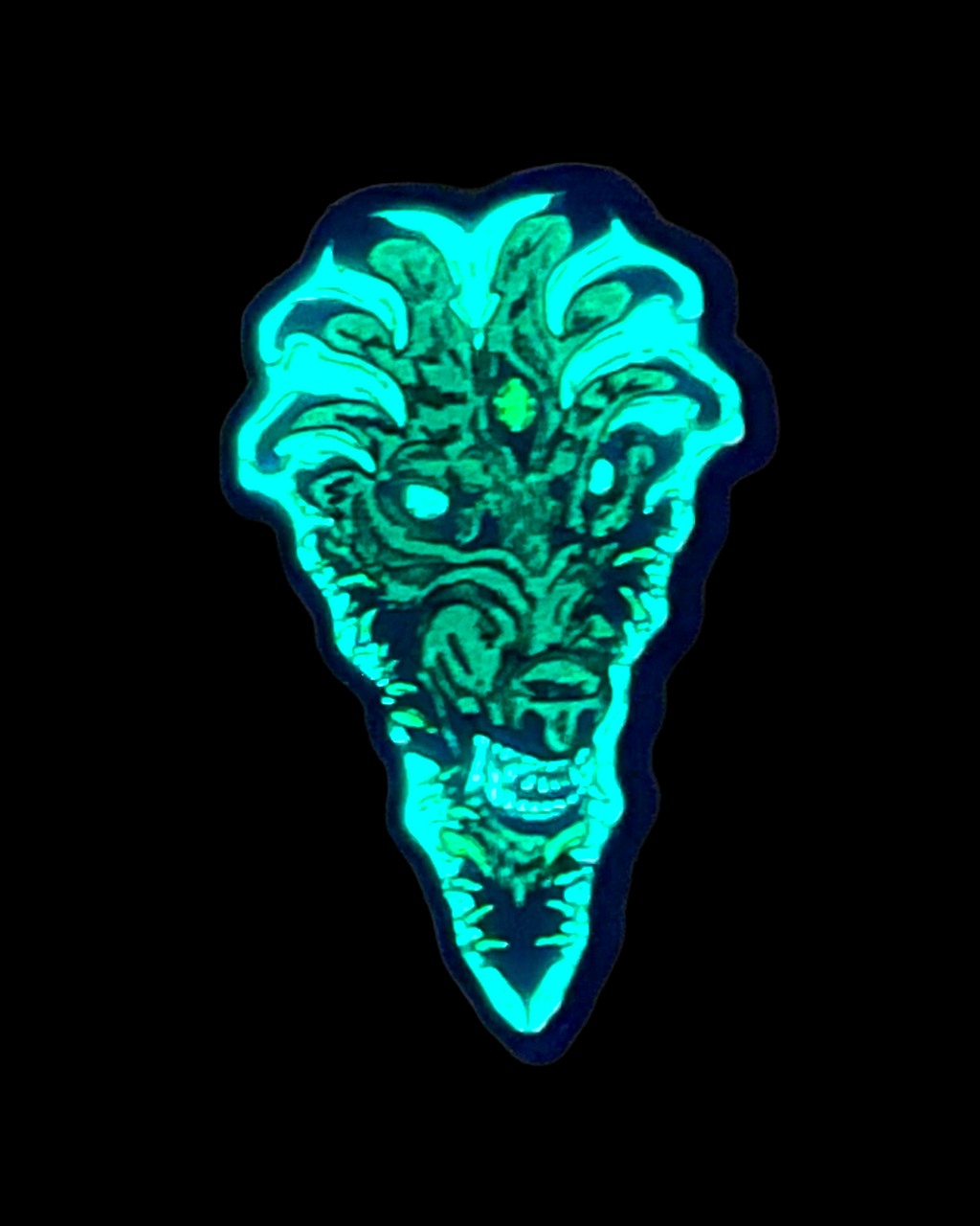 Warewolf Pin - Blue