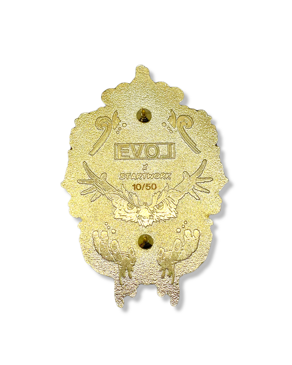 Sacred Goddess Pin - Gold Metal*