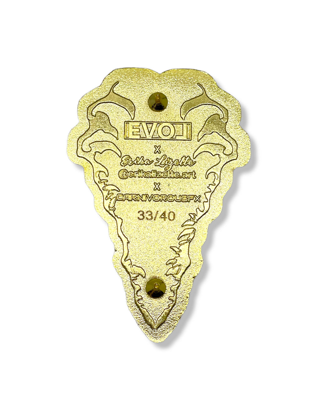 Warewolf - Gold Dust Pin