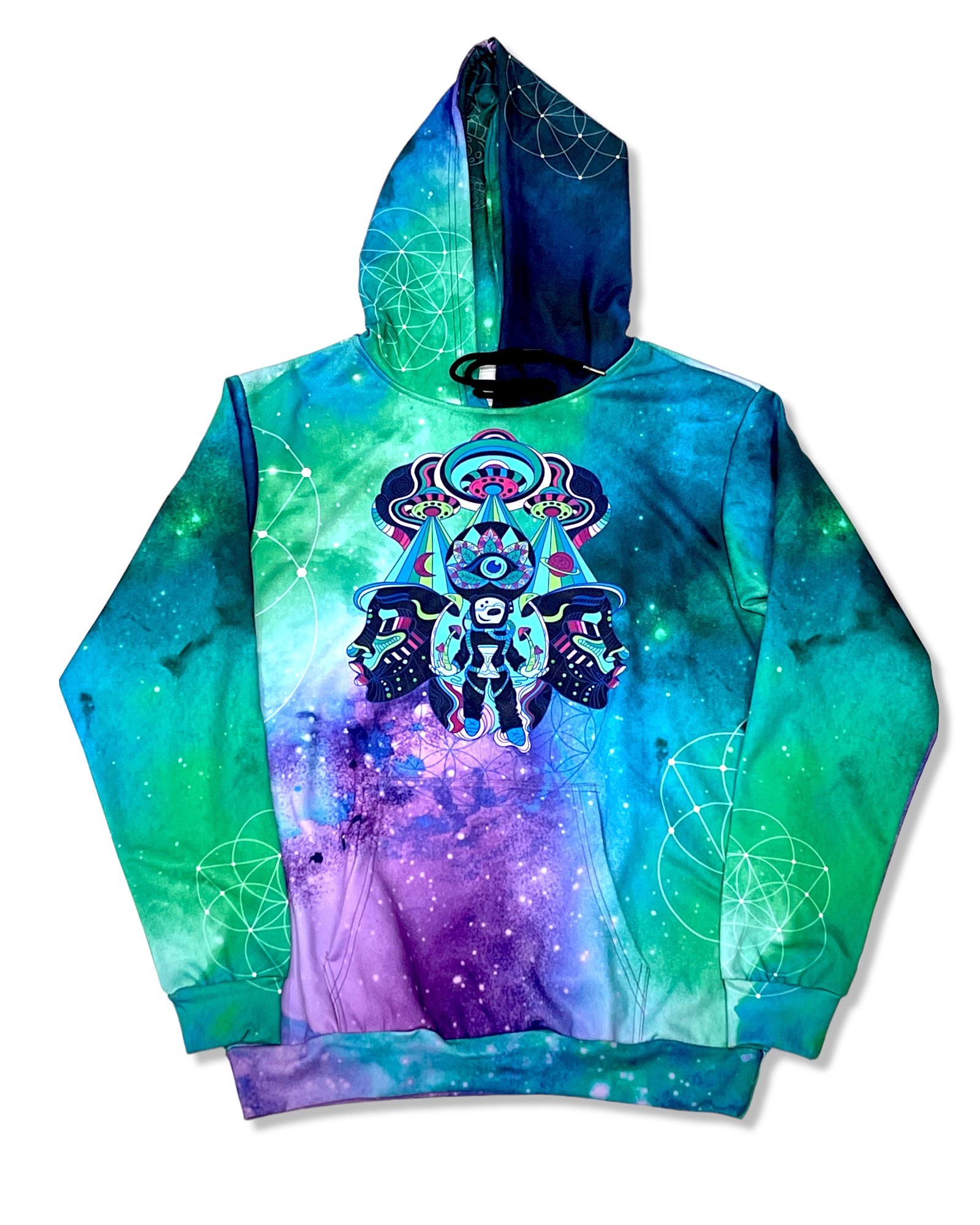 Psychedelic Space Traveler Hoodie Main image