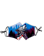 Mystic Wolf Face Mask