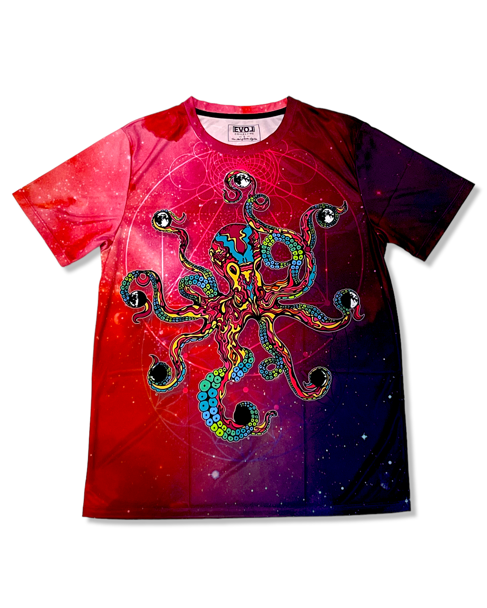 Cosmic Octopus Sublimated T-Shirt