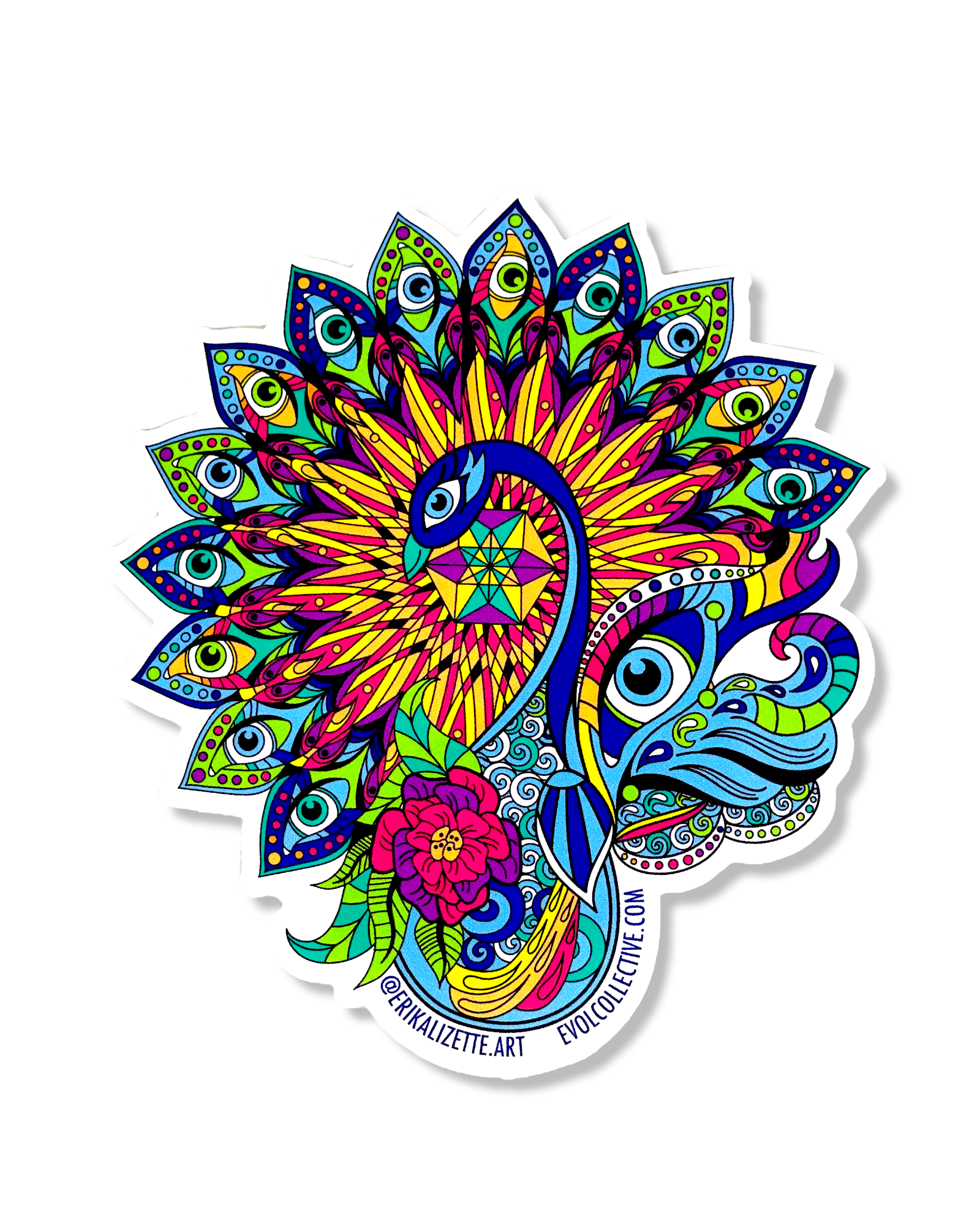 Indigo Eye Sticker Main image