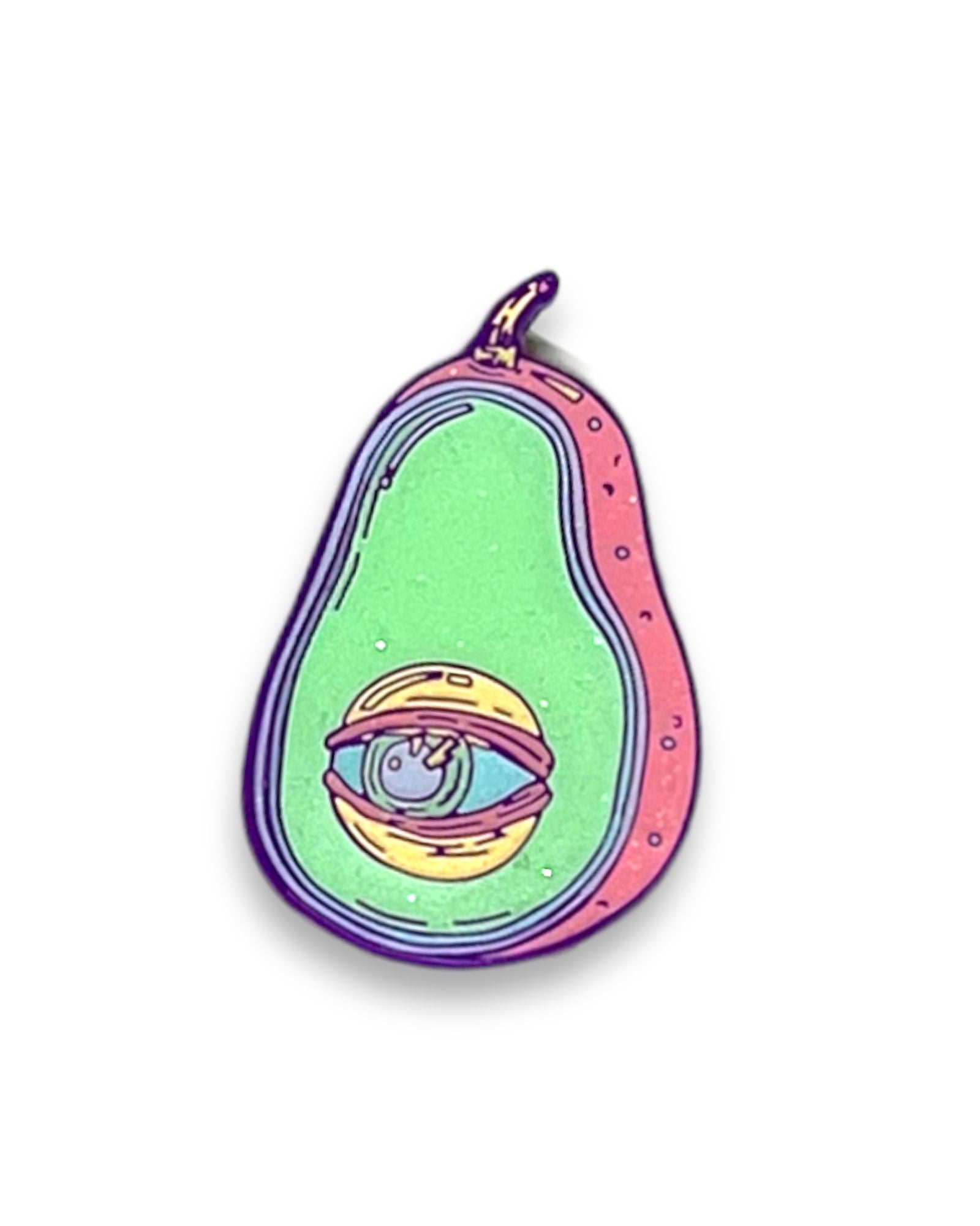 Mini Avocado Eye Pin