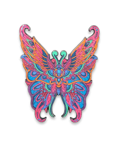 Eccentric Butterfly - Rainbow Pin