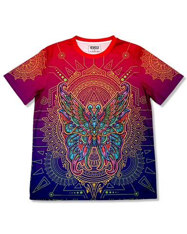 Eccentric Butterfly Sublimated T- Shirt