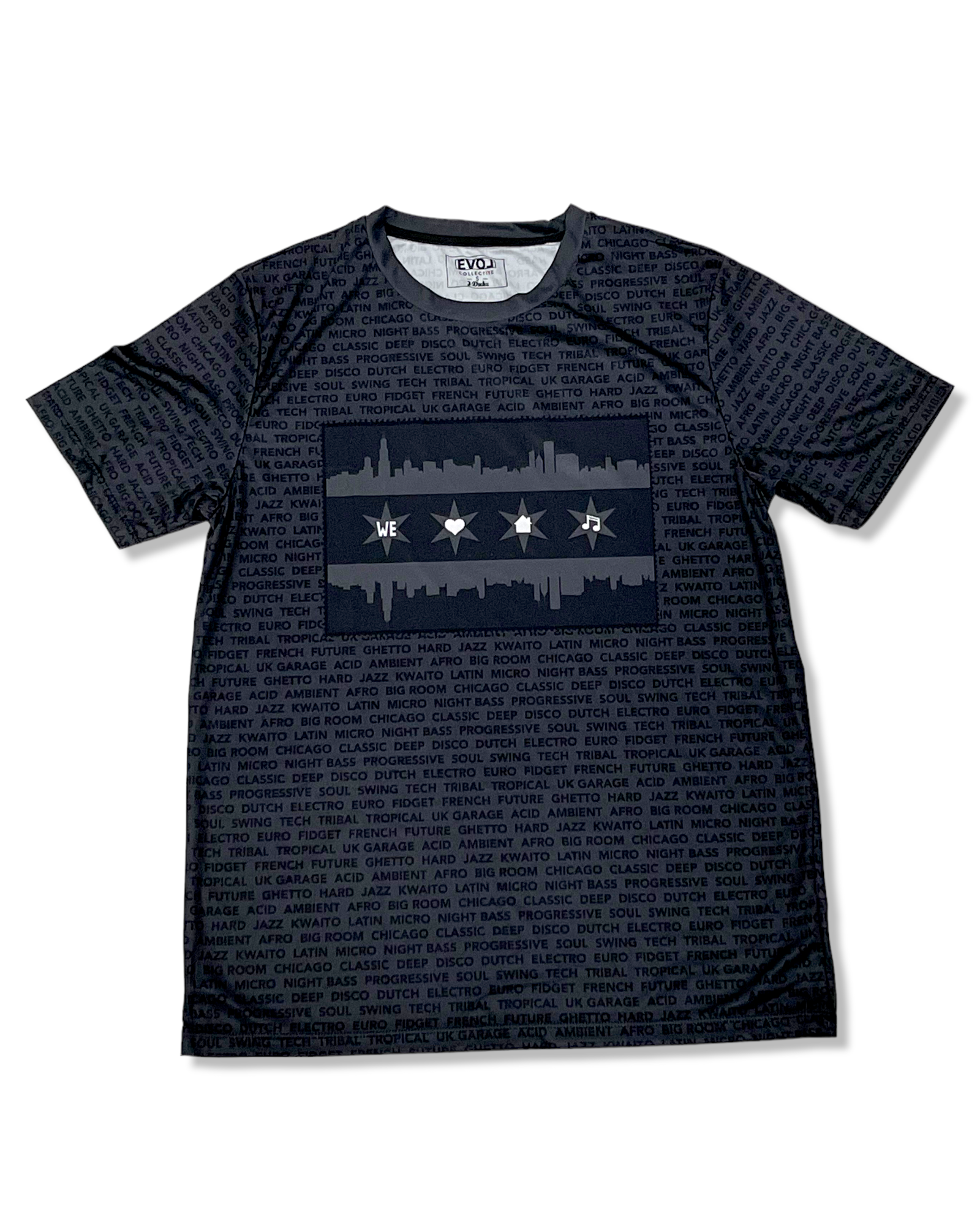 All Over House Genre T-shirt Main image