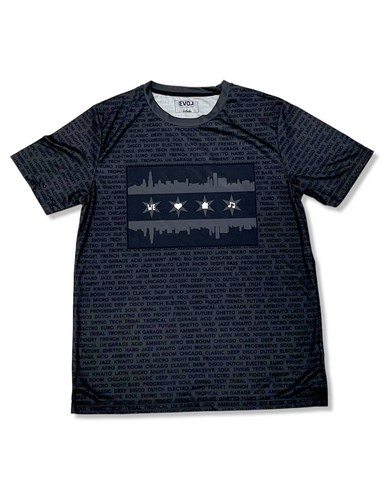All Over House Genre T-shirt